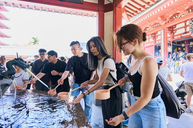 Tokyo: Asakusa & Sensoji ー Oldest Temple Walking Tour (2hrs) - Yogodo, koi and rows of Jizo statues