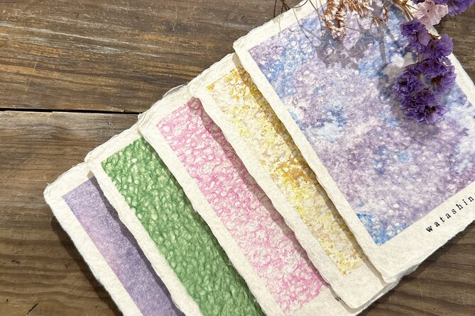 【Tokyo/Asakusa】Traditional Japanese Washi Papermaking experience - A short lesson on Tosa Washi