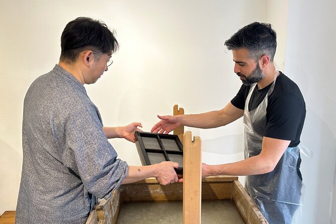 【Tokyo/Asakusa】Traditional Japanese Washi Papermaking experience - The Plain Paper Plan: four simple postcards