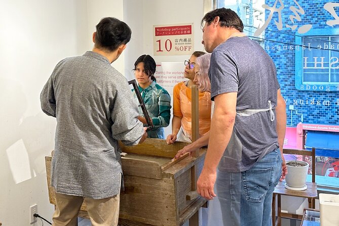 【Tokyo/Asakusa】Traditional Japanese Washi Papermaking experience - Is $31.18 fair for the experience?