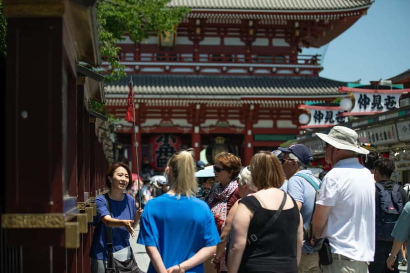 Tokyo: Asakusa Walking Tour with Sensoji Temple Visit - Sensoji Temple and its incense ritual