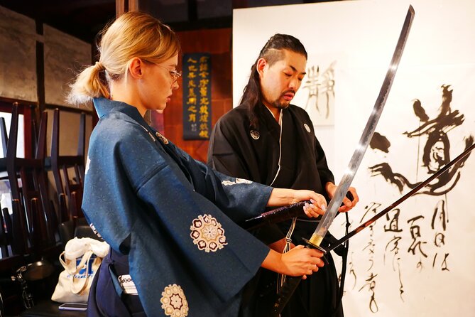 Tokyo : Authentic Samurai Experience in a Private Space. - Facing a real samurai