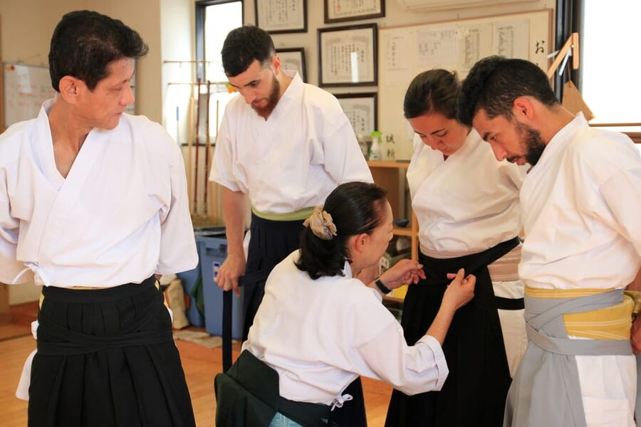 Tokyo: Authentic Samurai Training at a Dojo - The opening lecture and changing into practice wear