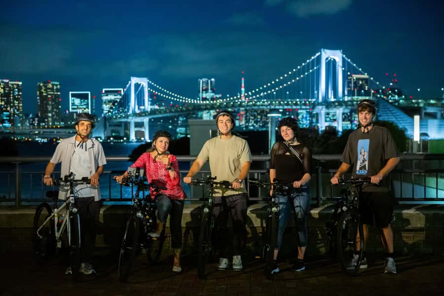 Tokyo Bay Area: Sunset Night View 3h E-bike Guided Bike Tour - Why this e-bike ride shows Tokyo in a fresh way