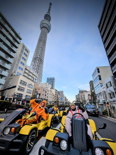 Tokyo Bay: Scenic Skyline Go-Kart Tour (120 Minutes) - Why the kart design matters in city traffic