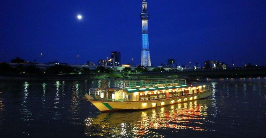 Tokyo Bay: Traditional Japanese Yakatabune Dinner Cruise - Starting at Funasei Pier in Shinagawa