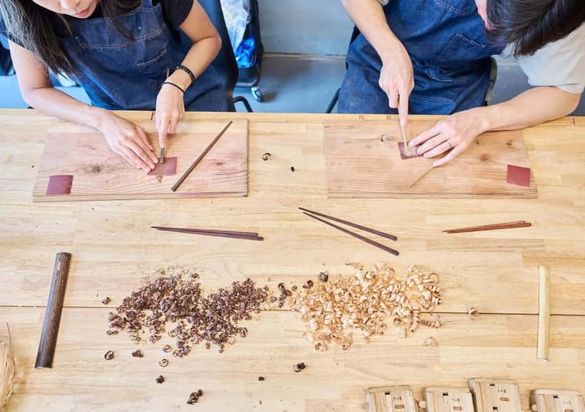 Tokyo: Chopstick Making Workshop with Artisan - Final decision: book it if you want a souvenir with a story