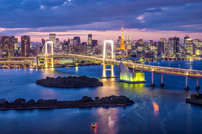 Tokyo City Night View Tour with Native Japanese Driver - Tokyo Tower Is Mainly an Exterior Photo Stop