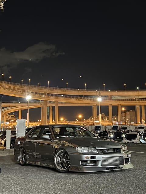 Tokyo: Daikoku Excursion by Drift Car And official driver - The ride from Tokyo to the car scene