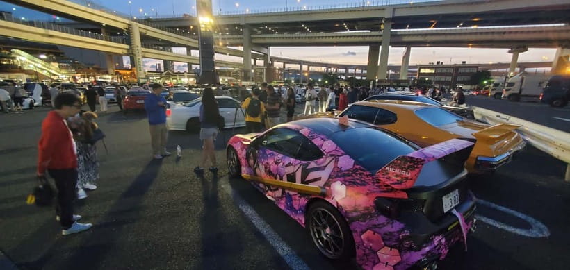 Tokyo: Daikoku JDM Car Meet-up Tour with GT-R35 600hp - Secret spots and the role of timing