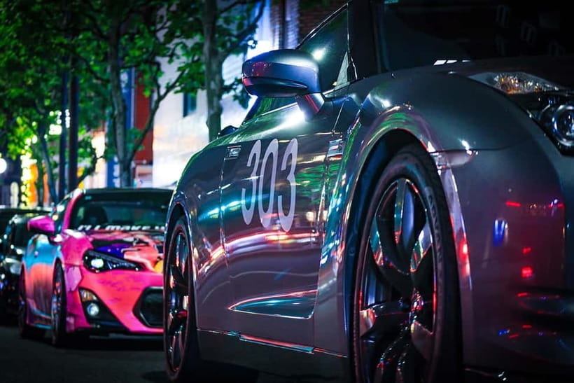 Tokyo:Daikoku JDM Street Culture Tour in wrapped 86 - A night with no fixed performance