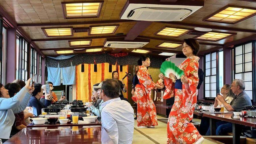 Tokyo: Dance Show & Performance Dinner Cruise & Tokyo Tower - Tokyo Tower at 150 meters