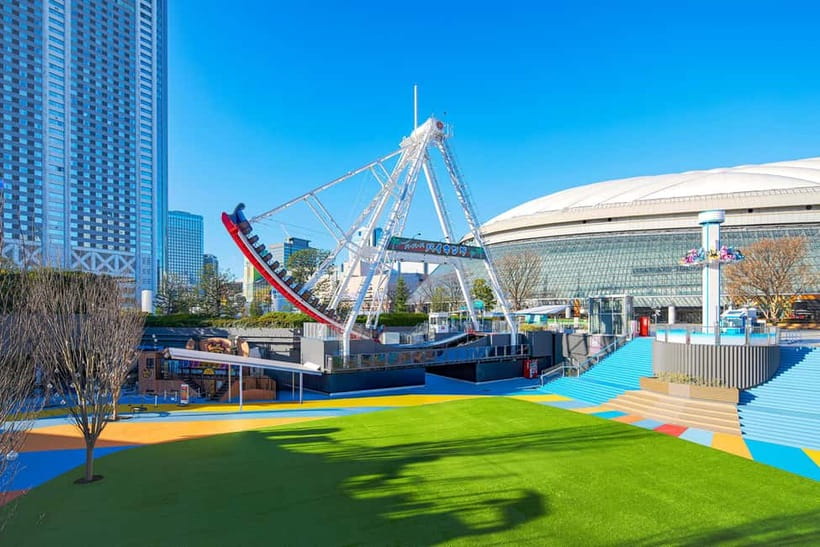 Tokyo Dome City Attractions 5-Ride Ticket - Access, timing, and practical limits