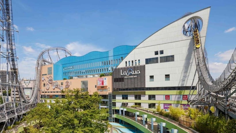 Tokyo Dome City Attractions 5-Ride Ticket - Thunder Dolphin brings the serious thrills