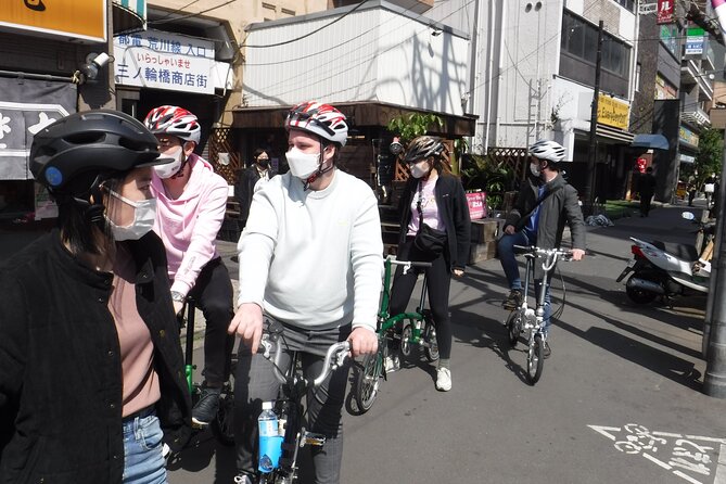 Tokyo downtown bicycle tour Tokyo Backstreets Bike Tour - Along Oyokogawa Water Park toward Tokyo Skytree