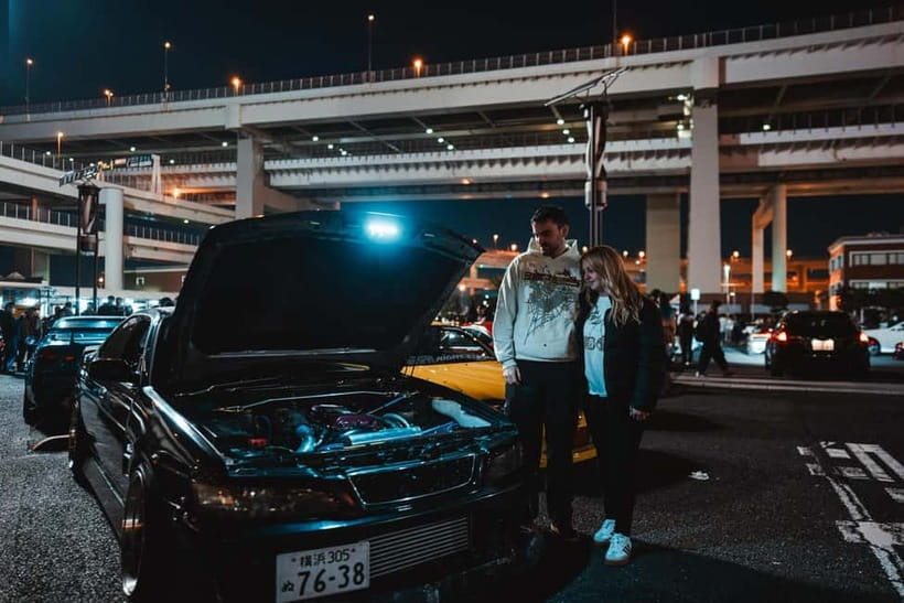 Tokyo Drift: Daikoku PA Supreme Car Experience 大黒PA - The 40-minute ride from Shibuya