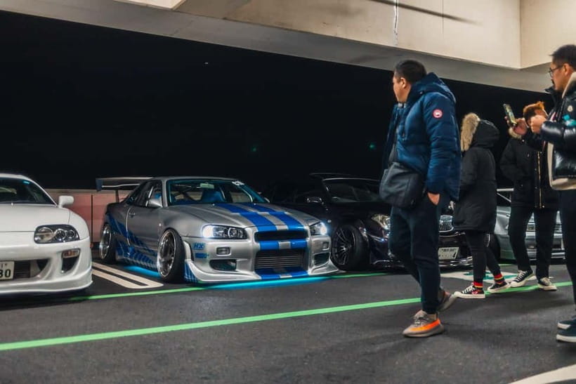 Tokyo Drift: GO Daikoku Car Meet R34 Skyline Car Club - Why the R34 ride is the real attraction