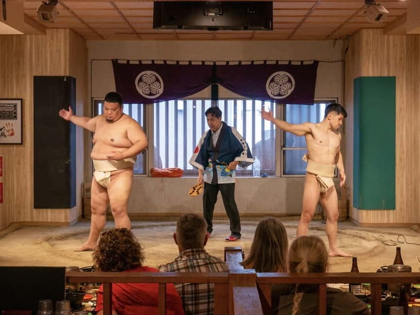 Tokyo: Family Sumo Workshop & Live Wrestling Show with Lunch - Shiko, Teppo, and Suri-Ashi in the Ring