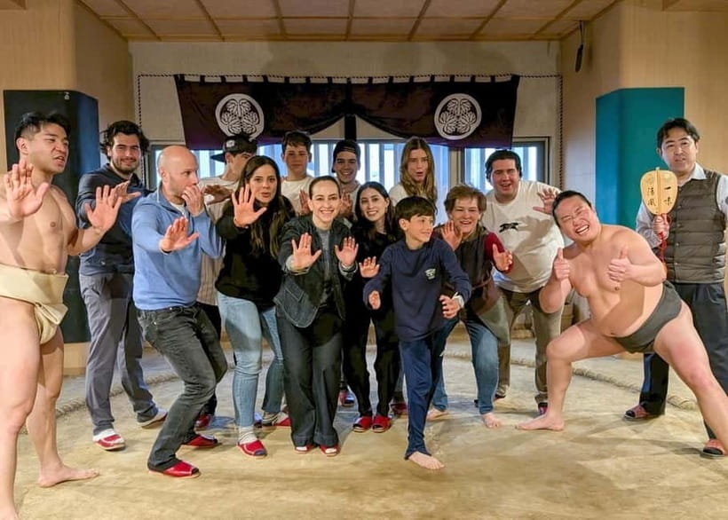 Tokyo: Family Sumo Workshop & Live Wrestling Show with Lunch - Challenging a Former Professional Wrestler