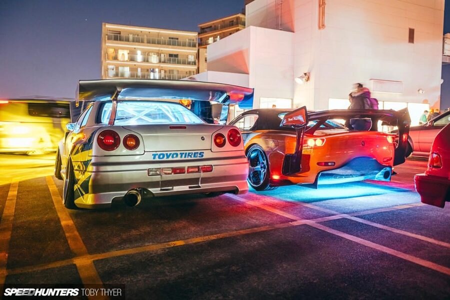 Tokyo: FAST&FURIOUS EXPERIENCE Daikoku Tokyo Car Club - Riding in the sports car convoy