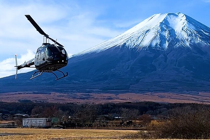 【TOKYO→FUJI】 Helicopter Oneway Transfer 35mins - Leaving from Tokyo Heliport in Shinkiba