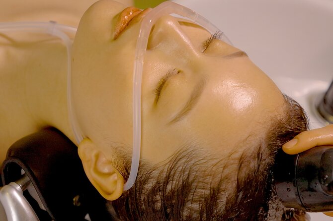 Tokyo Ginza Head Spa Trial：Scalp Care 75 - The scalp diagnosis gives the treatment a purpose