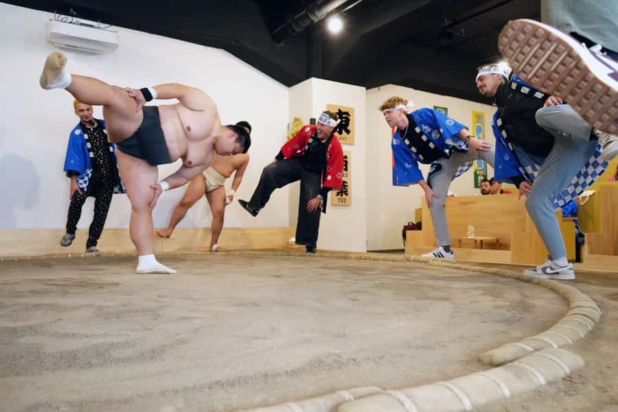 Tokyo Ginza : Sumo and Mikoshi Experience,Open from Sep. - Practical planning for food, seating, and access