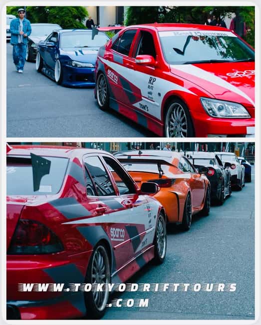Tokyo: Go Daikoku PA Fast & Furious 3 Sports car meet - Choosing among the sports cars