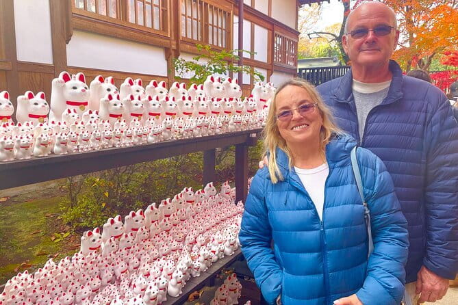 Tokyo: Gotokuji Lucky Cat Temple, Shinjuku Cat Cafe, 3D Giant Cat - How much value do you get for $70?