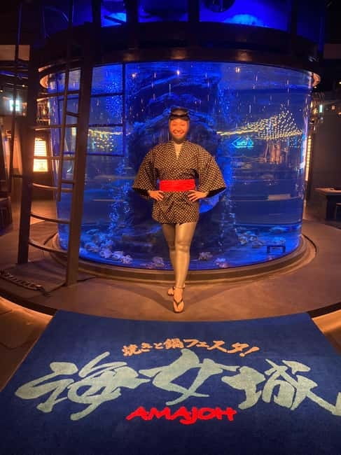 Tokyo: Japanese Experiece Dinner with Diving Ama Performance - Finding the Basement Restaurant Near Shimbashi SL Square