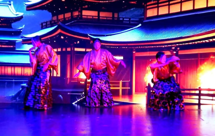 Tokyo: Japanese Style Variety Show with Dance,Magic & Dinner - A 90-minute rush of different acts