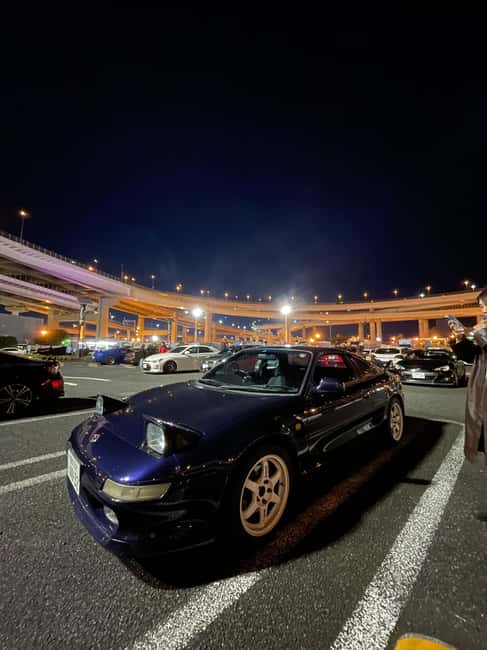 Tokyo: JDM Car Culture Tour with Mercedes C63s AMG - The expressway ride through Tokyo at night