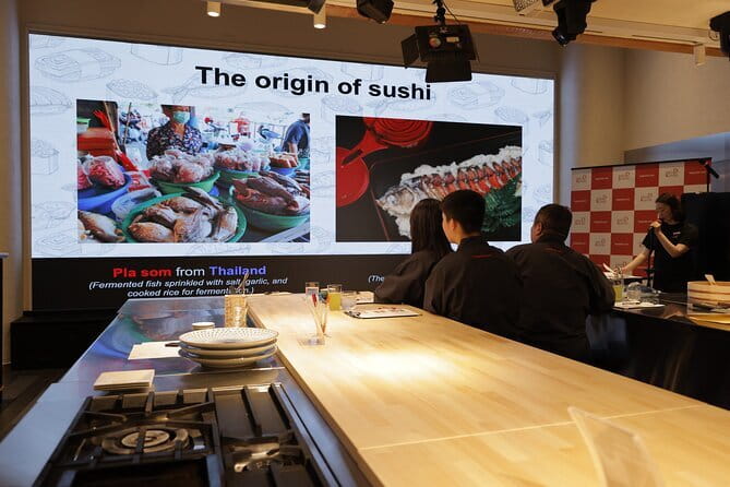 Tokyo: Kappodo sushi Live Workshop - Fish, rice, and the reasons behind the method