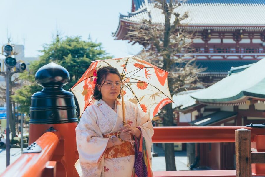 Tokyo: Kimono Dressing, Walking, and Photography Session - At the shrine: photos, prayer, and local customs