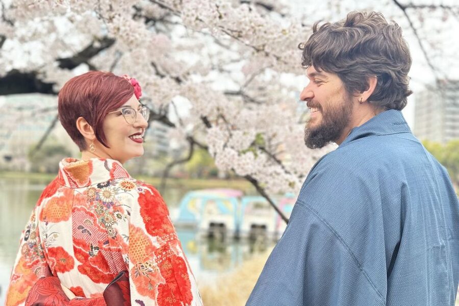 Tokyo: Kimono Dressing, Walking, and Photography Session - What you get from the standard iPhone photography