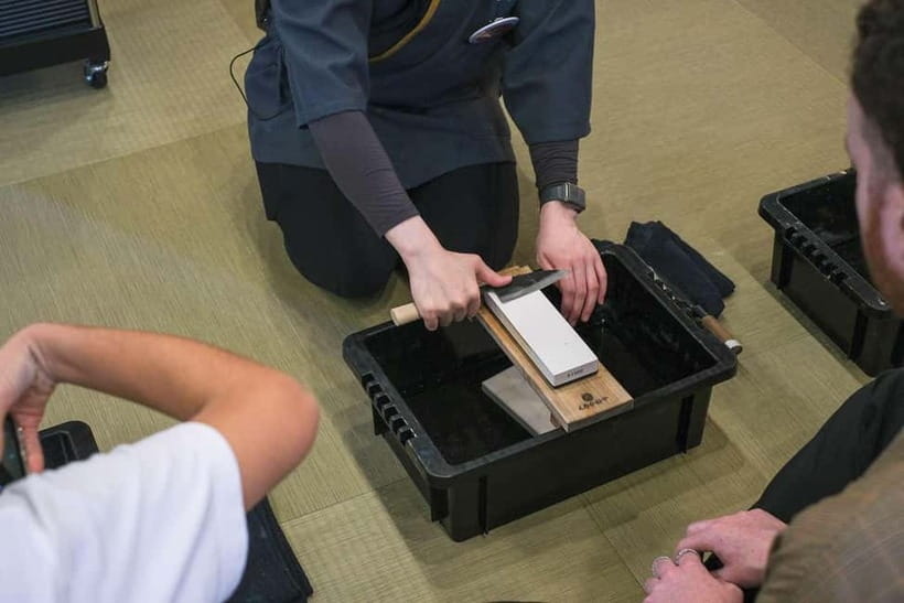 Tokyo: Knife Making Workshop (Sharpening, Engraving) - Is $161 good value?