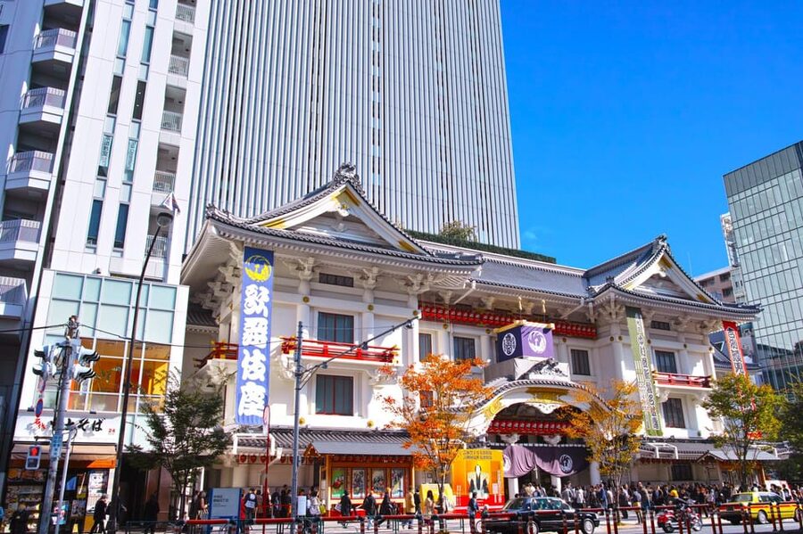 Tokyo: Know about Kabuki performing - Ginza Walking - A shrine connected with Kabuki