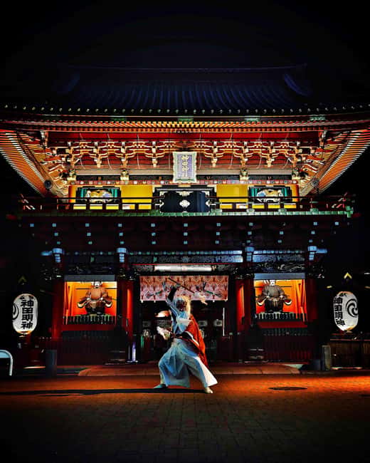Tokyo: Legend Samurai Entertainment Night in Kanda Shrine - Unlimited drinks can change the value
