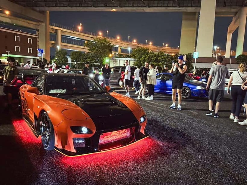 Tokyo: Legendary JDM CAR Daikoku Underground Meetup - Daikoku Parking Area, the main event