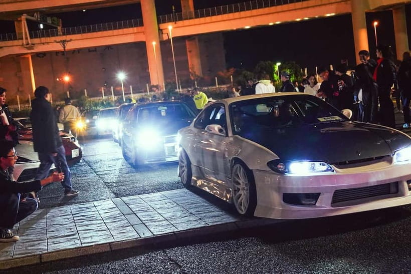 Tokyo: Legendary JDM CAR Daikoku Underground Meetup - The guides shape the experience