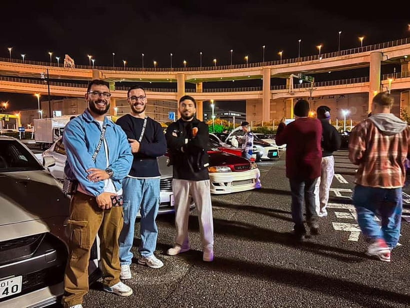 Tokyo: Legendary JDM CAR Daikoku Underground Meetup - Basic car, JDM sports car, or private Alphard
