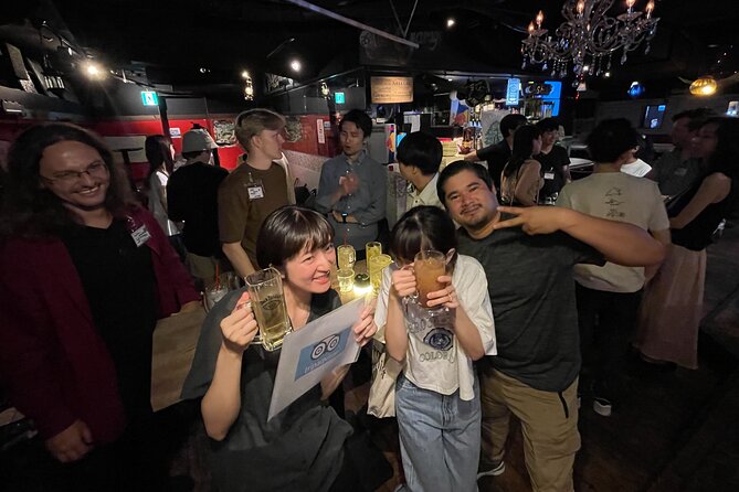 Tokyo Local Friends Solo attend Party All We Can Drink in Shibuya - The all-you-can-drink value from 7:30 to 10:00 PM