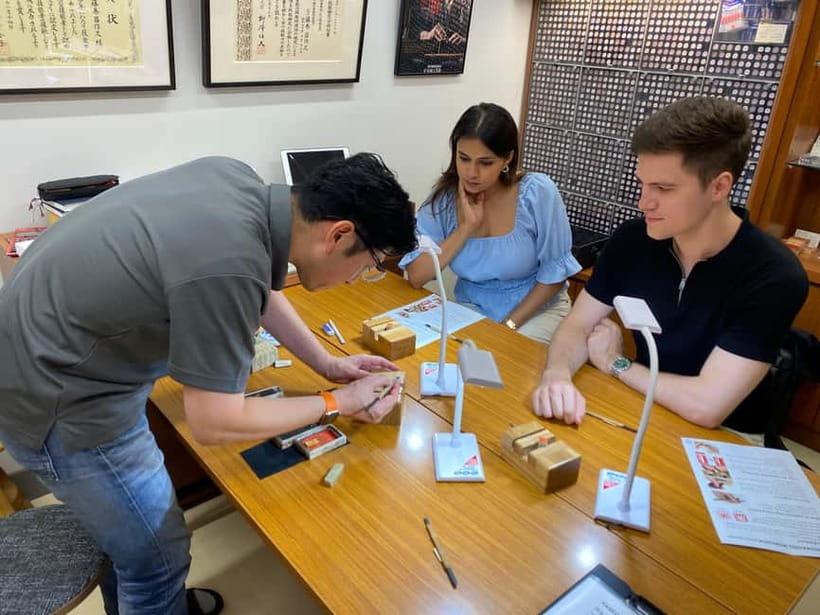 Tokyo: Make Your Own Hanko Stamp — Unique Cultural Souvenir - Learning what your name seal means in Japan