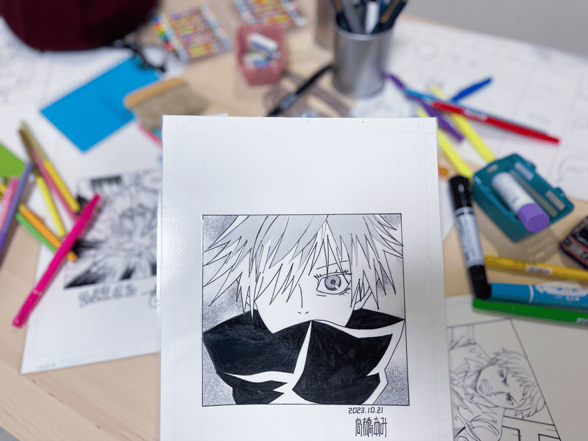 Tokyo: Manga Drawing Workshop Guided by Pro Manga Artist - The interpreter is part of the lesson