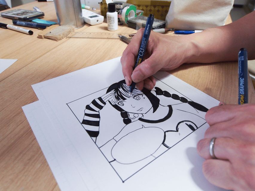 Tokyo: Manga Drawing Workshop Guided by Pro Manga Artist - Who will enjoy it most