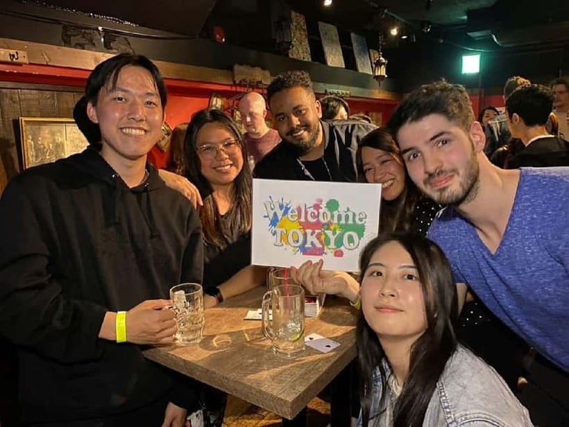 Tokyo: Meet Locals & Travelers Gathering All-You-Can-Drink - Key points to know before you book