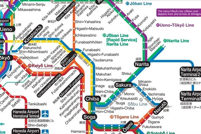 Tokyo Metro Subway Ticket - A practical route through Tokyo Metro and Toei lines