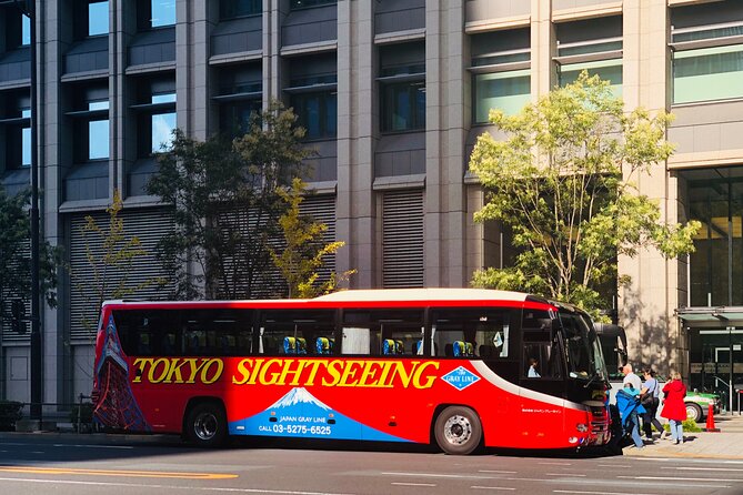 Tokyo Morning City Tour with Pick-up Service from 28 Hotels - Shibuya Crossing from a moving coach