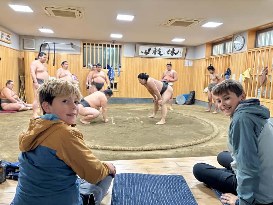 Tokyo: Morning Sumo Practice Viewing - Why morning practice feels different from a sumo show