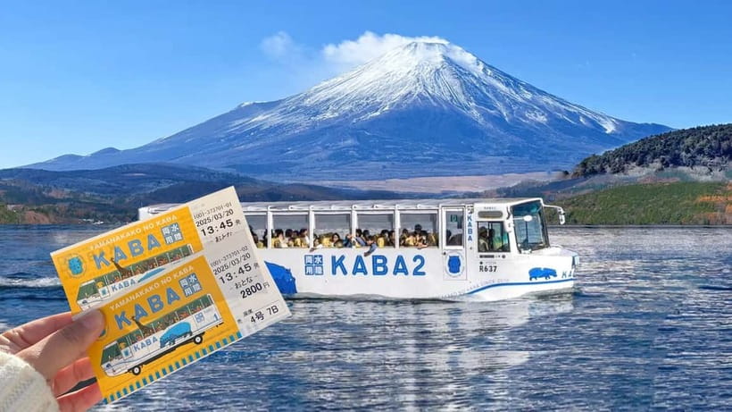 Tokyo: Mount Fuji Views and KABA Amphibious Bus Day Tour - Why the KABA ride is the main event